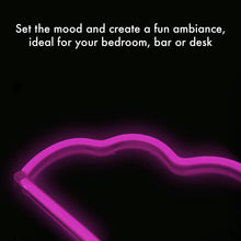 Load image into Gallery viewer, Aquarius Neon Cloud Shape Neon Light Pink Color LED Night Lights