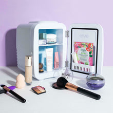 Load image into Gallery viewer, Envie 4L Multi-Function Beauty Mini Fridge, Portable and AC/DC/USB Powered with a Thermoelectric Cooler and Warming System for Home, Cars and Office
