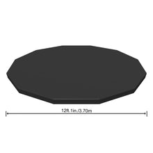 Load image into Gallery viewer, Bestway Flowclear Above Ground 12ft Steel Frame Swimming Pool Cover, 1pk