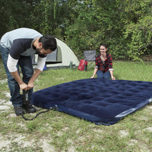 Load image into Gallery viewer, Pavillo King Flocked Blow up Inflatable Airbed Camping Mattress 203 x 183 x 22cm , 1pk