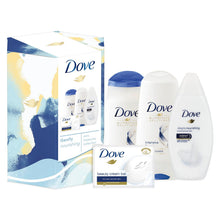 Load image into Gallery viewer, Dove Gently Nourishing Mini Treasures Collection 4 Piece Gift Set for Her