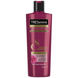 3x of 400ml TRESemme ProCollection Colour Shineplex SulphateFree LowFoam Shampoo
