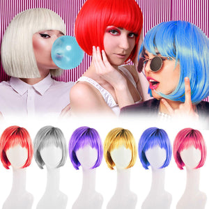 Bob Assorted Coloured Fashion Wig
