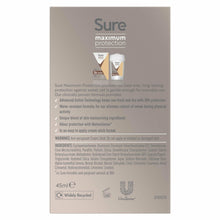 Load image into Gallery viewer, 6x 45ml Sure Women 96 H Anti-Perspirant Deodrant Cream For Maximum Protection
