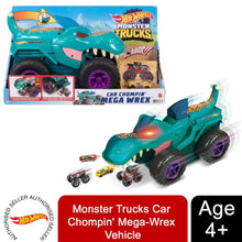 Load image into Gallery viewer, Hot Wheels Monster Trucks Car Chompin&#39; Mega-Wrex Vehicle