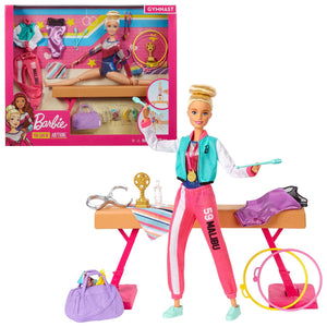 Barbie® Gymnast Playset, Dolls with Accessories