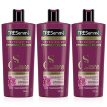 Load image into Gallery viewer, 3x of 700ml TRESemme ProCollection Colour Shineplex SulphateFree LowFoam Shampoo