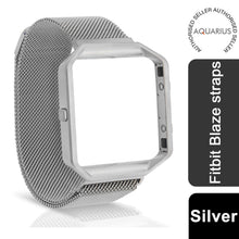 Load image into Gallery viewer, Fitbit Blaze Metal Mesh Straps with Frame, Gold/Rose Gold/Silver/Space Grey.