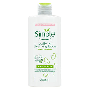 Simple Kind to Skin Bundle of Light Moisturiser, Cleansing Lotion & Face Wash