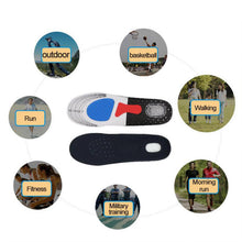 Load image into Gallery viewer, Orthotic Foot Arch Support Silicone Sports Shoes Insoles