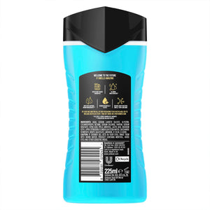 3pk of 250ml Lynx 12hrs Refreshing Fragrance Shower Gel with 100% Moisturisers