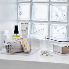 Load image into Gallery viewer, SmartStore BPA Free Compact Clear Lid For Storage Bin Container, Size S