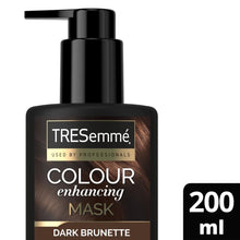 Load image into Gallery viewer, 2pk of 200ml Tresemme DarkBrunette ColourEnhancing HairMask with Colour Pigments