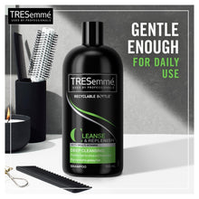 Load image into Gallery viewer, 2x 900ml Tresemme Deep Cleansing Cleanse &amp; Replenish Shampoo with Multi-Vitamin