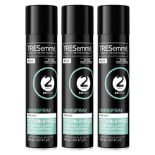 Load image into Gallery viewer, 3 Pack of 400ml Each Tresemme Professionals 24 H Frizz Control Hairspray