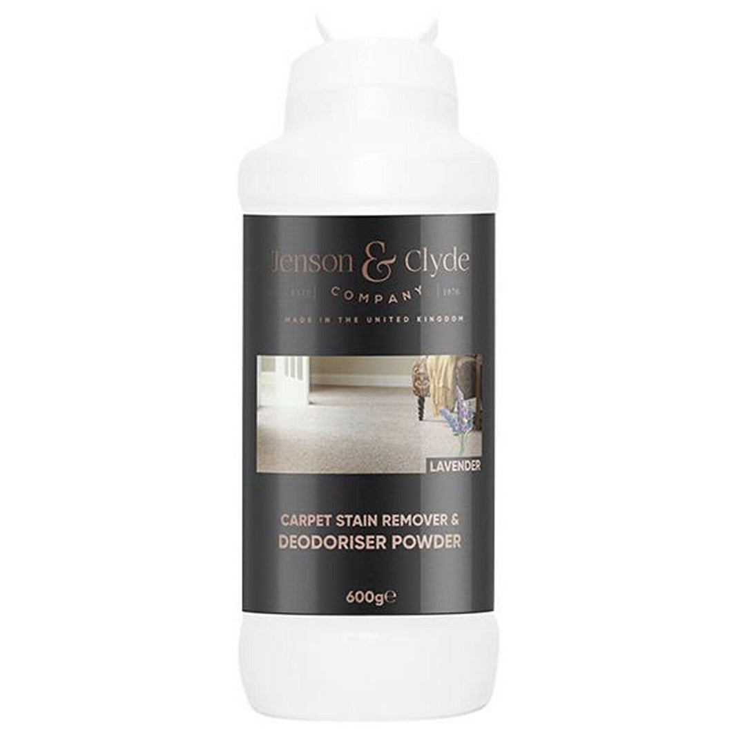 Jenson & Clyde Carpet Stain Remover Deodoriser Powder, 600g
