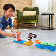Load image into Gallery viewer, Hot Wheels Monster Trucks Launch and Bash Play Set
