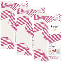 Load image into Gallery viewer, Dove Radiantly Refreshing Gift Set Present For Women, Girls, Mum, Bath &amp; Candles