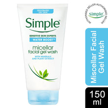 Load image into Gallery viewer, Simple Water Boost Bundle of Hydrating Sheet Mask, Micellar Water &amp; Night Cream