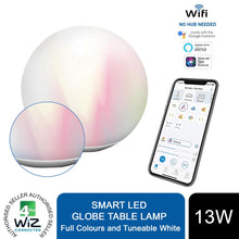 Load image into Gallery viewer, 4lite WiZ Connected Colour Changing, Tuneable White &amp; Dimmable Smart Glass Globe