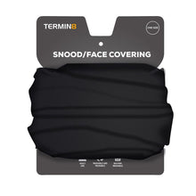 Load image into Gallery viewer, Termin8 Unisex Face Covering-Multifunctional Snood, 3 Pack Black
