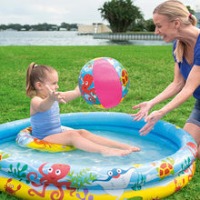 Load image into Gallery viewer, Bestway 122 x 20 cm Coral Inflatable Ocean Life Kids Paddling Pool