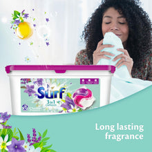 Load image into Gallery viewer, 96W(32Wx3)Surf HerbalExtracts LaundryCapsule &amp; 85WComfort Pure FabricConditioner