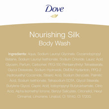 Load image into Gallery viewer, 3pk of 720ml Dove Nourishing Silk 0% Sulfate SLES Skin Moisturiser Body Wash