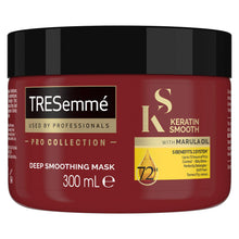 Load image into Gallery viewer, 2x of 300ml TRESemme Keratin Smooth Pro Collection Deep Smoothing Hair Mask