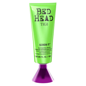 Bed Head by TIGI Screw It Hydrating Curly Hair Serum for Dry Frizzy Curls 100ml,2pk