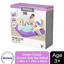 Load image into Gallery viewer, Bestway Children&#39;s Dream Chaser Airbed Upto 3+ Years, Unicorn or Teddy Bear