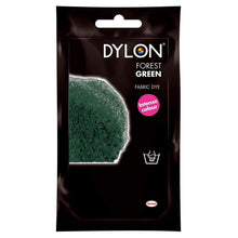 Load image into Gallery viewer, DYLON Hand Fabric Dye Sachet, Forest Green, 4 Packs of 50g