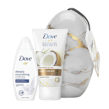 Load image into Gallery viewer, Dove Easter Egg Gift Collection with Hand moisturiser and moisturising Body Wash, 2pk