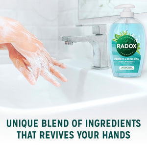 3pk of 250ml Radox Anti-Bac or Feel Ready Hand wash