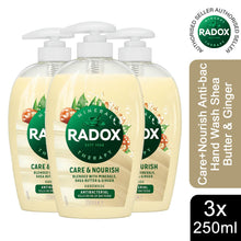 Load image into Gallery viewer, 3pk of 250ml Radox Anti-Bac or Feel Ready Hand wash