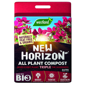 Westland New Horizon All Plant Compost Peat Free Organic with BIO3 10L 4kg
