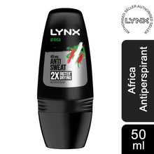 Load image into Gallery viewer, 6x of 50ml Lynx 48H Anti Sweat 2x Faster Drying Anti Perspirant Roll-On