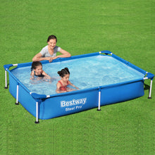 Load image into Gallery viewer, Bestway Steel Pro 7&#39;3&quot; x 59&quot; x 17&quot;/2.21m x 1.50m x 43cm Frame Swimming Pool