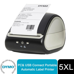 DYMO Label Writer 5XL Label Printer USB or LAN Connected up to 4x6 Labels