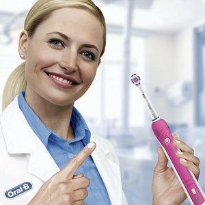 Oral-B Pro 2 2500 3D White Electric Rechargeable Toothbrush Pink