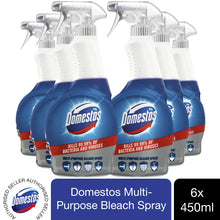 Load image into Gallery viewer, Domestos Multi-Purpose Cleaner Spray Kills 99.99% Bacteria &amp; Virus, 450 ml