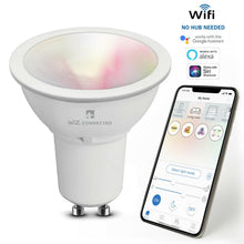 Load image into Gallery viewer, WiZ LED GU10 Smart Bulb WiFi &amp; Bluetooth RGBW Colours Tuneable White &amp; Dimmable, 2 Pack