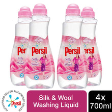 Load image into Gallery viewer, 4x 14 Washes Persil Silk and Wool Washing Liquid 700ml, Total 56 Washes