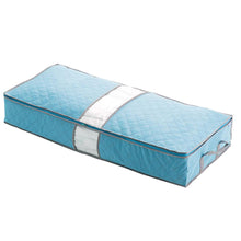 Load image into Gallery viewer, Large Zipped Handles Non-Woven Space Saving Storage Bag Blue