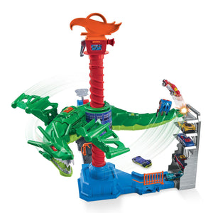 Hot Wheels City Air Attack Dragon Play Set
