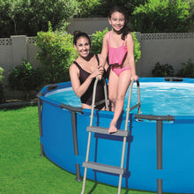 Load image into Gallery viewer, Bestway Flowclear 33"/84cm Easy To Assemble Above Ground Swimming Pool Ladder