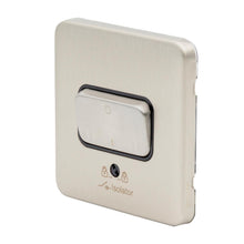 Load image into Gallery viewer, Schneider Electric Lisse Screwless Isolator Switch 3 Pole 10AX Stainless Steel