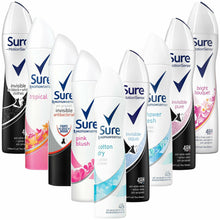 Load image into Gallery viewer, Sure Women Motion Sense Antiperspirant Deodorant, 3 Pack, 250ml