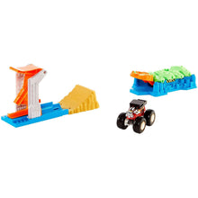 Load image into Gallery viewer, Hot Wheels Monster Trucks Launch and Bash Play Set