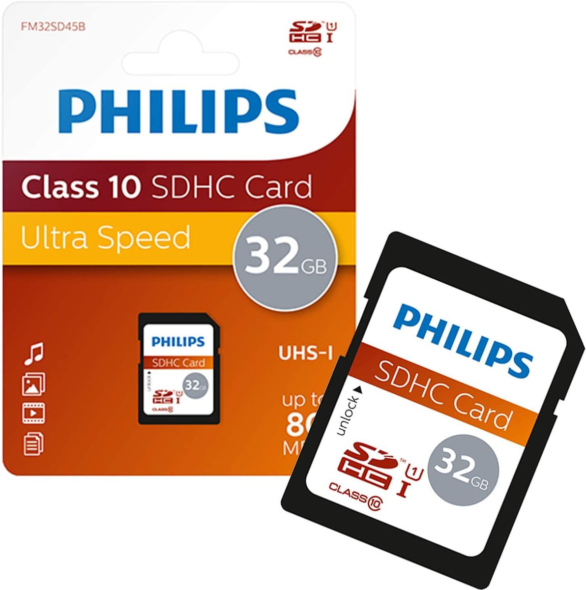 Philips SDHC 32 GB Class 10 Ultra High Speed Memory Card – Avant Garde ...